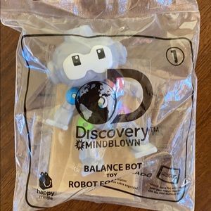 Discovery #mindblown balance bot toy McDonald’s